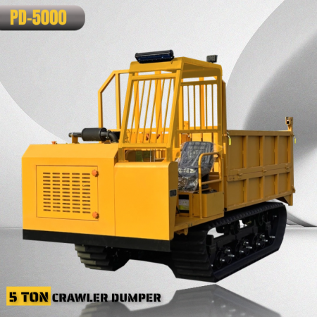 PD-5000 palmių aliejaus traktorius 5 tonų vikšrinis savivartis
